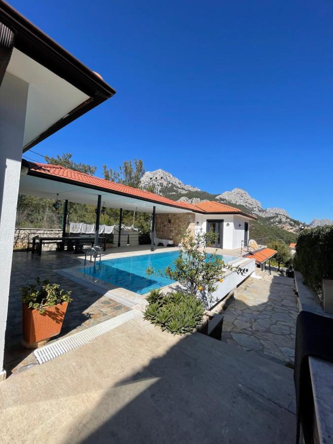 Antalya Villa Esiyok With Heated Pool Exteriör bild
